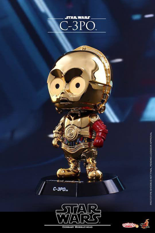 Hot Toys - COSB298 - Star Wars: The Force Awakens - C-3PO Cosbaby Bobble-Head - Marvelous Toys
