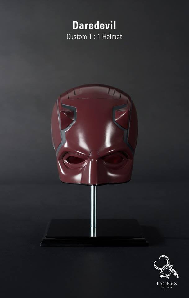 Custom Wearable 1:1 Daredevil Helmet - Marvelous Toys