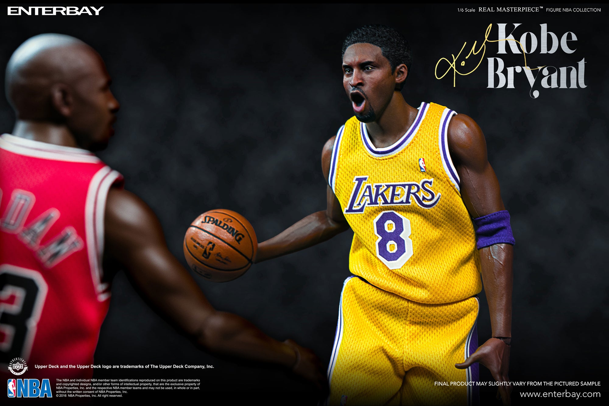 Enterbay - Real Masterpiece - NBA Collection - Kobe Bryant (New Upgraded Re-Edition) (1/6 Scale) - Marvelous Toys