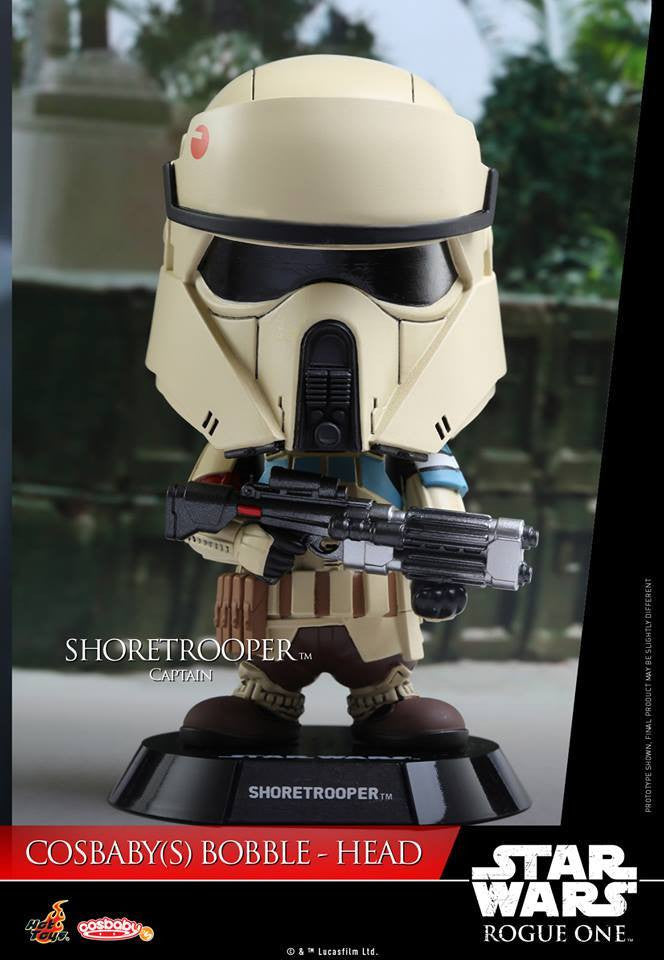 Hot Toys - COSB332 - Rogue One: A Star Wars Story - Shoretrooper Captain Cosbaby Bobble-Head - Marvelous Toys