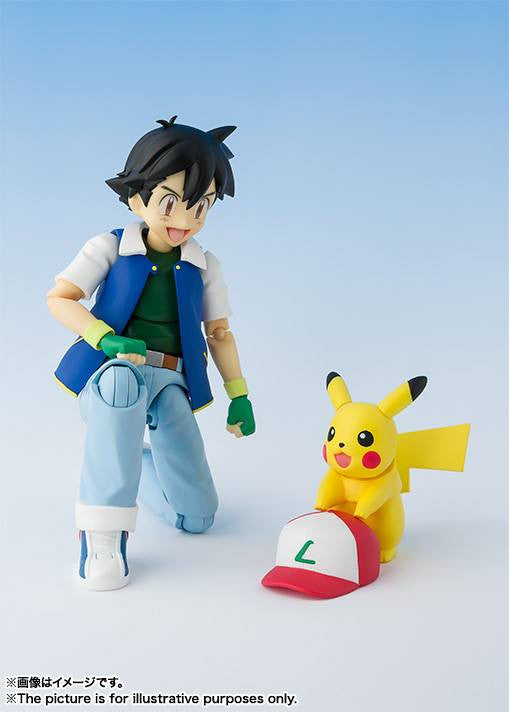 S.H.Figuarts - Pokemon - Ash Ketchum with Pikachu - Marvelous Toys