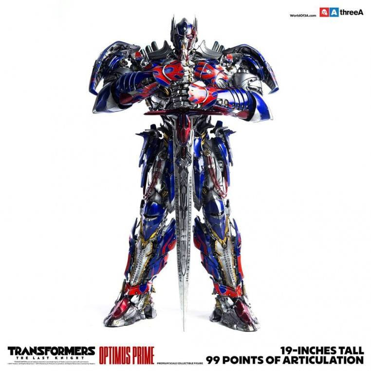 ThreeA - Transformers: The Last Knight - Optimus Prime (Premium Scale) - Marvelous Toys