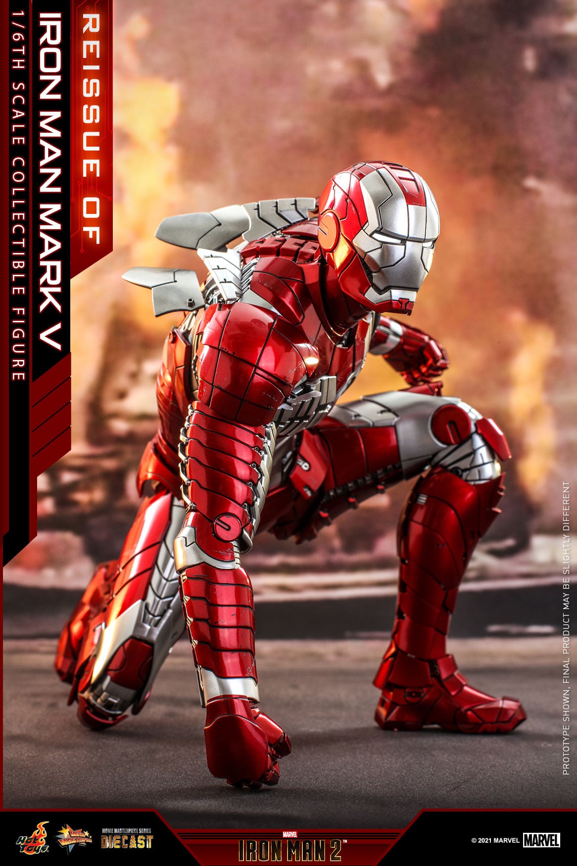 Hot Toys - MMS400D18 - Iron Man 2 - Iron Man Mark V (Reissue) - Marvelous Toys