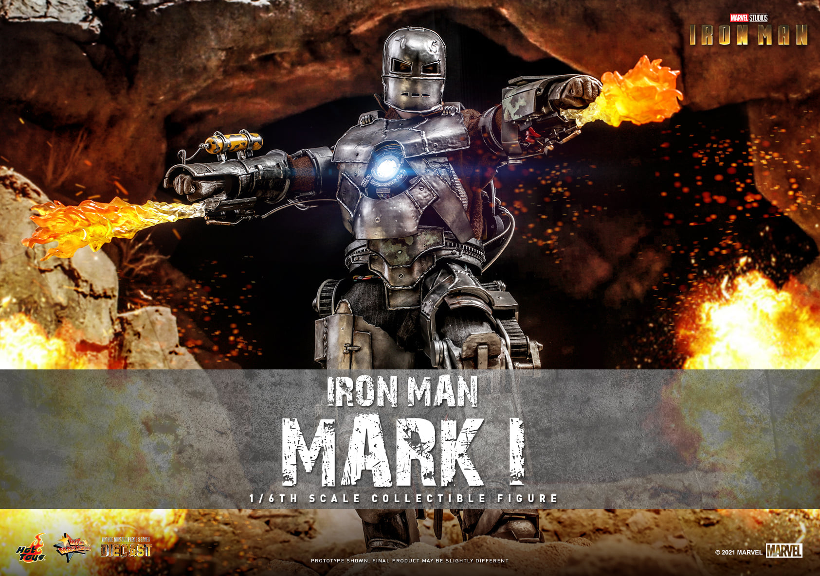 Hot Toys - MMS605D40 - Iron Man - Iron Man Mark I - Marvelous Toys