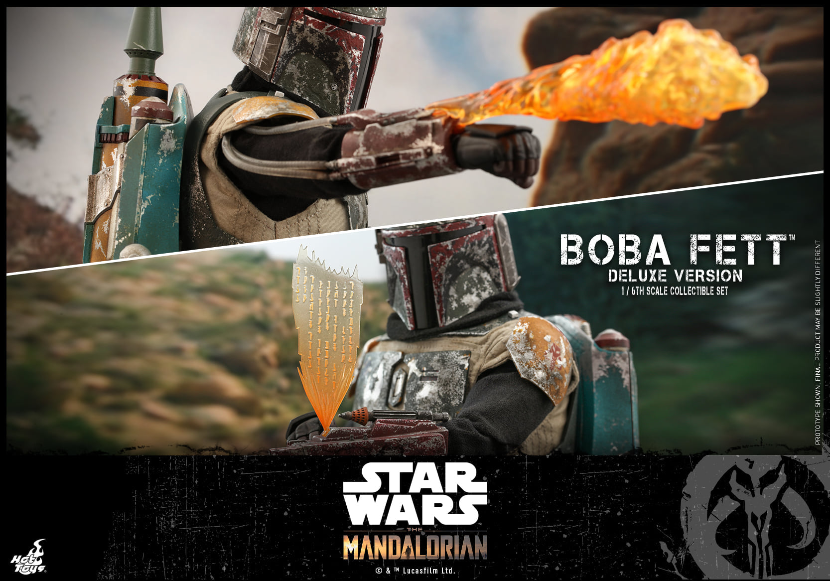 Hot Toys - TMS034 - Star Wars: The Mandalorian - Boba Fett (Deluxe Ver.) - Marvelous Toys