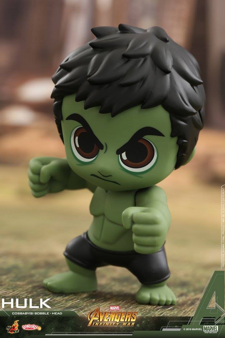 Hot Toys - COSB445 - Avengers: Infinity War - Hulk Cosbaby Bobble-Head - Marvelous Toys