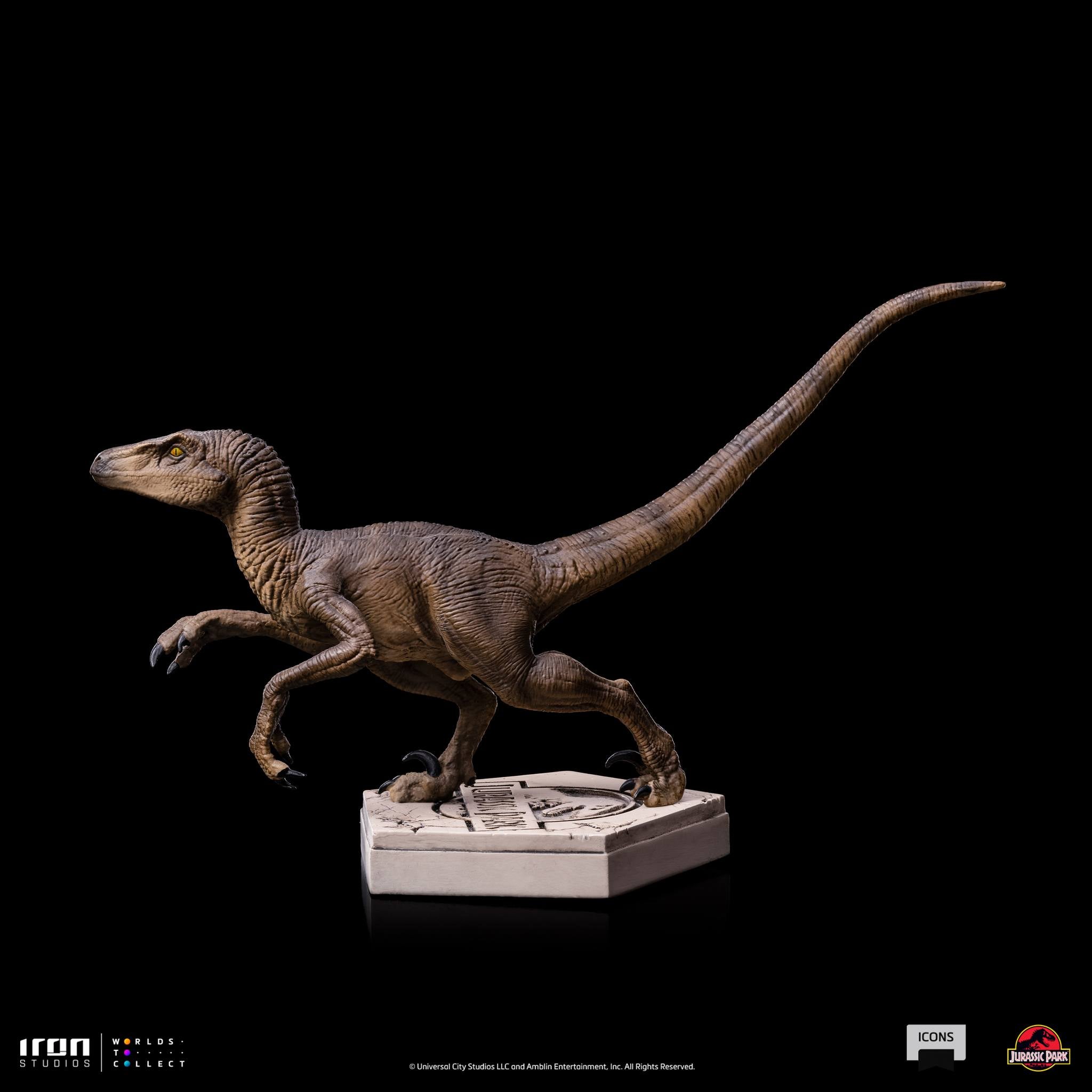 Iron Studios - Icons - Jurassic Park - Velociraptor B - Marvelous Toys