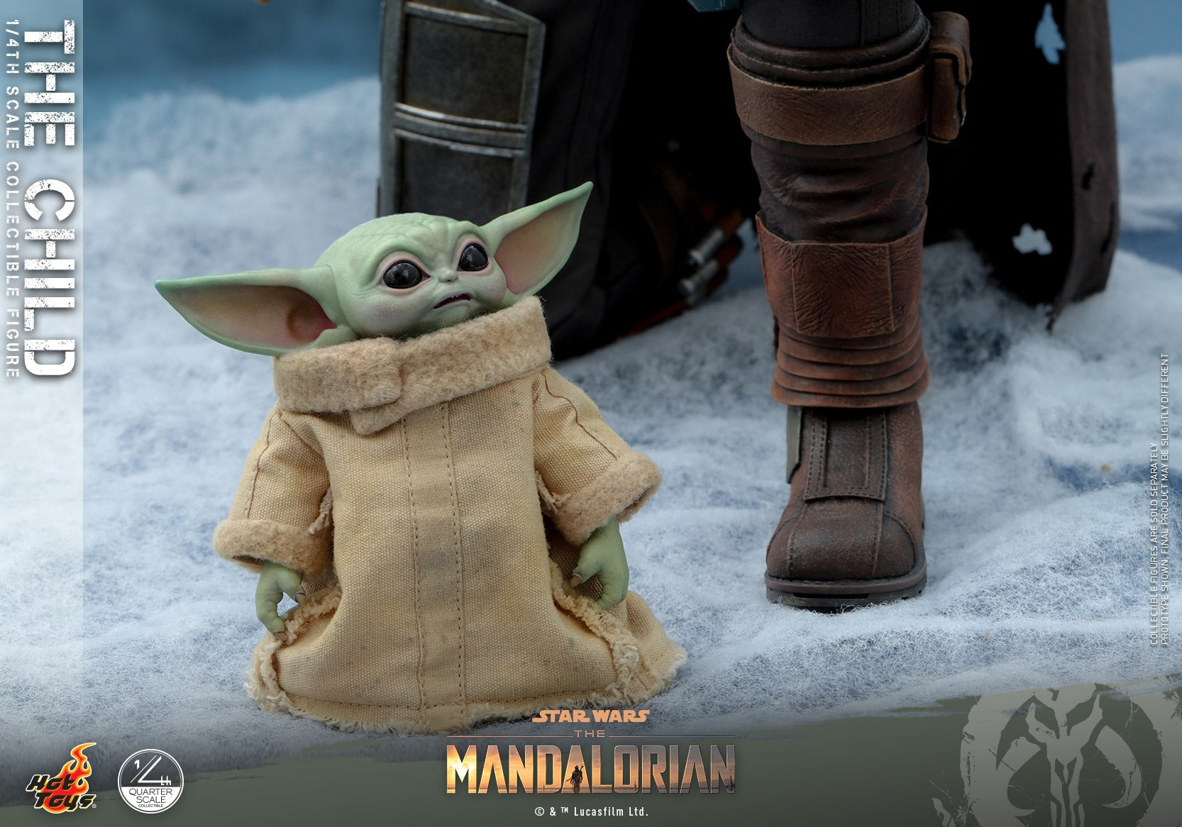 Hot Toys - QS018 - Star Wars: The Mandalorian - The Child (1/4 Scale) - Marvelous Toys