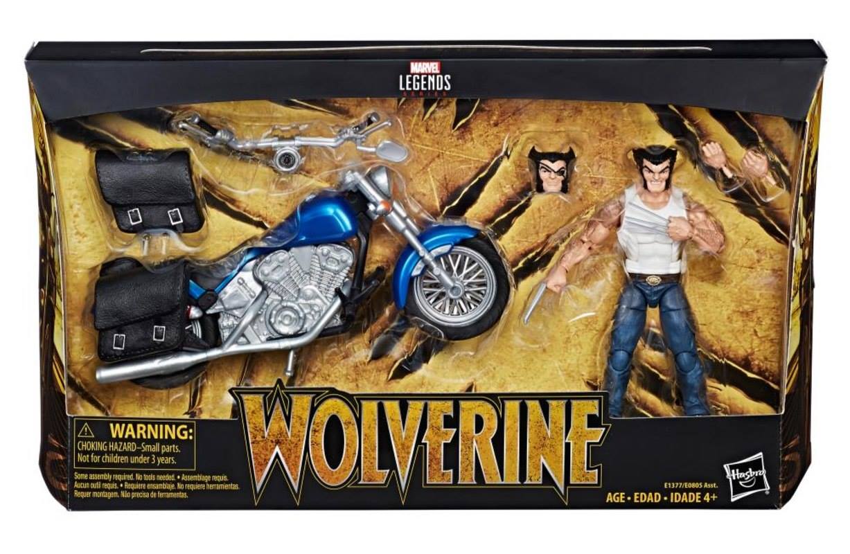 Hasbro - Marvel Legends - Rider Series - Wolverine and Motorcycle - Marvelous Toys