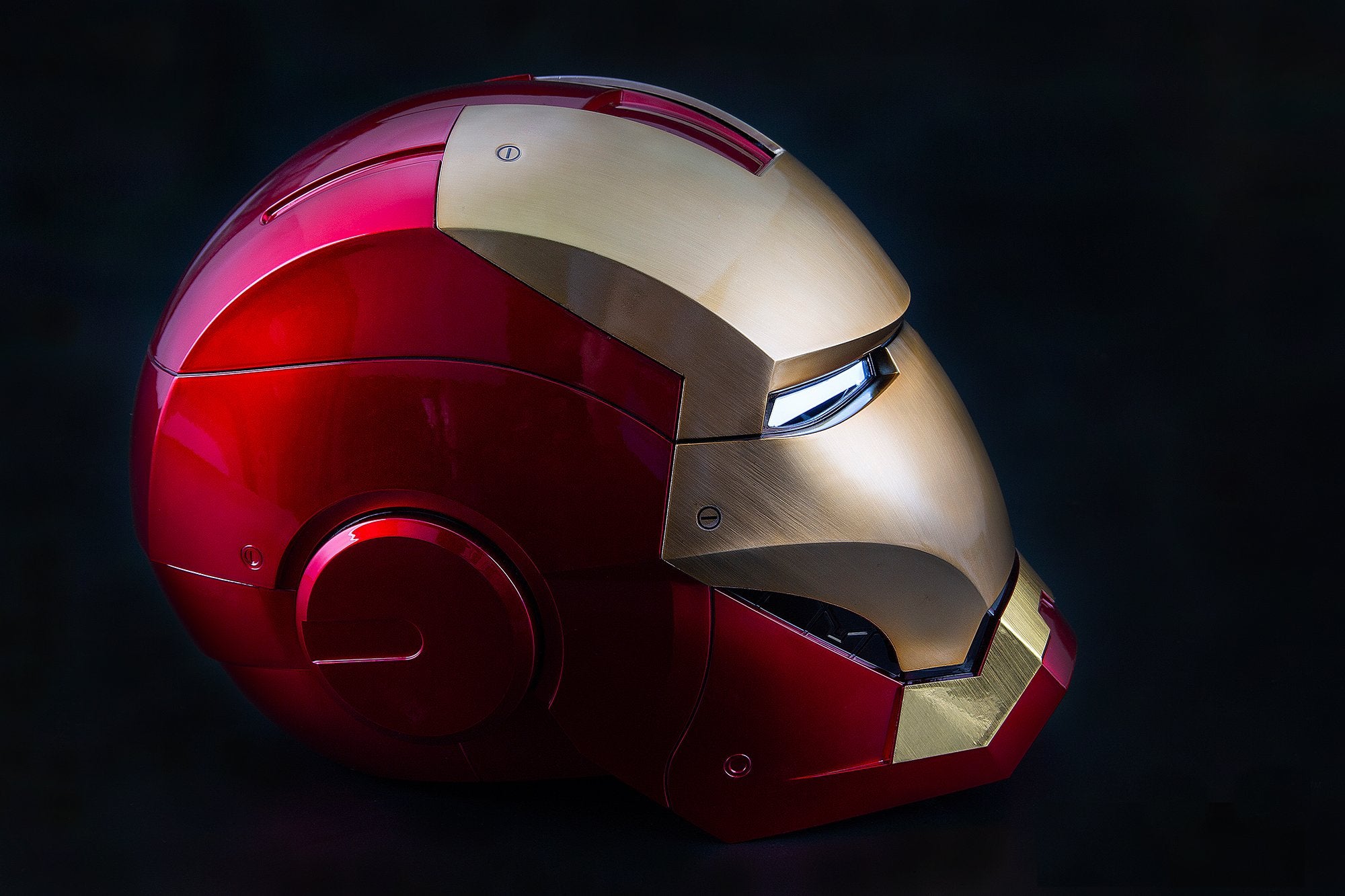 Killerbody - 1:1 Scale High End Replica - Avengers - Iron Man Mark VII Helmet (Wearable Voice Control Brushed Finish) - Marvelous Toys