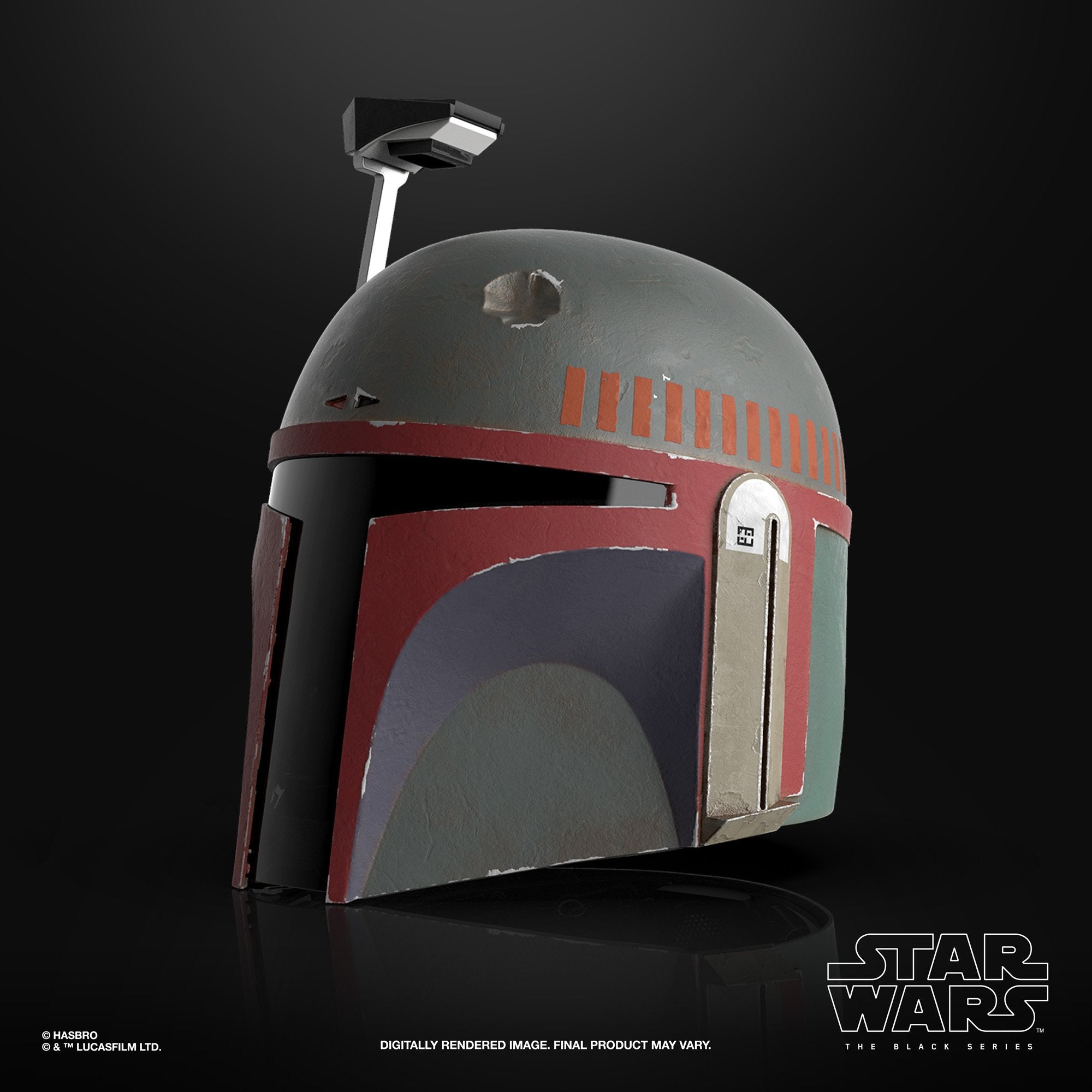 Hasbro - Star Wars: The Black Series - The Mandalorian - Premium Electronic Boba Fett Helmet (Re-Armored) - Marvelous Toys