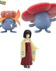 Bandai - Shokugan - Pokemon Scale World Kanto Region - Erika, Gloom & Vileplume - Marvelous Toys