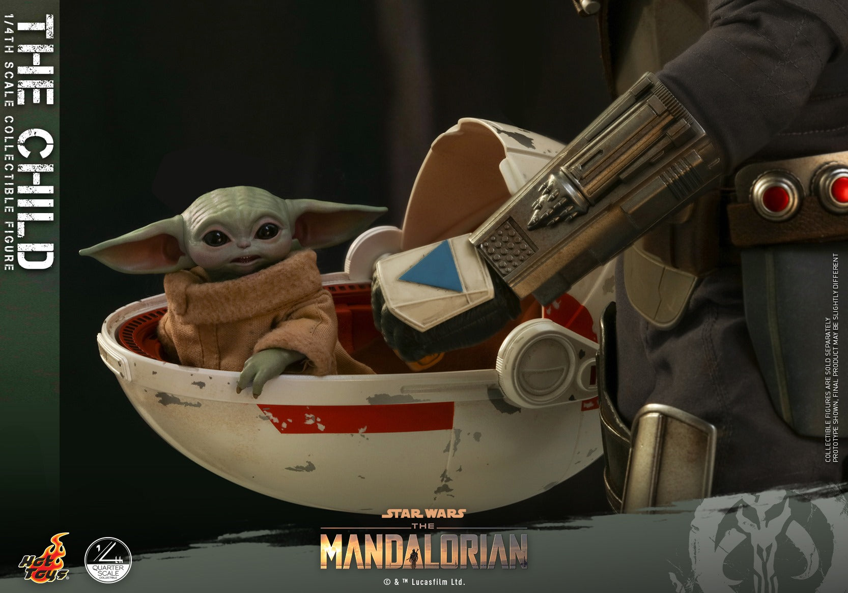 Hot Toys - QS018 - Star Wars: The Mandalorian - The Child (1/4 Scale) - Marvelous Toys