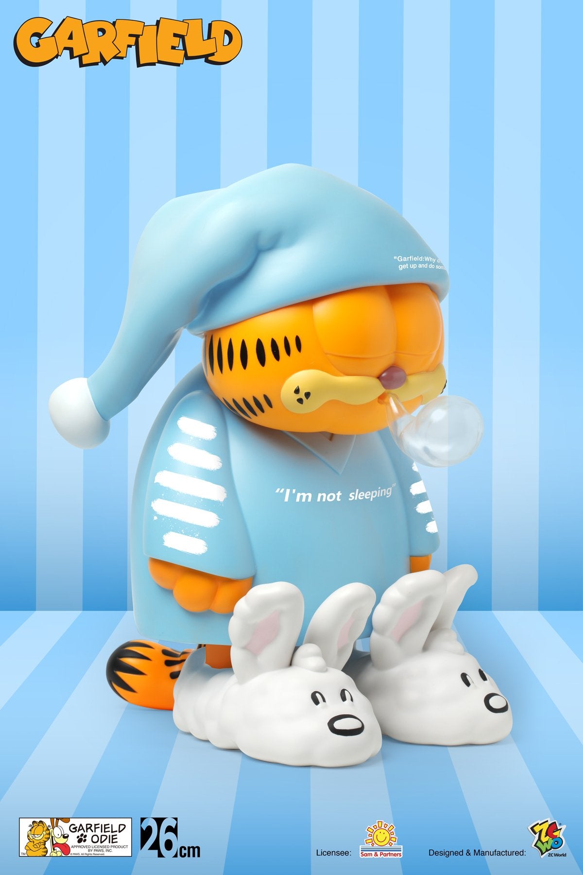 ZC World - Garfield - "I am not Sleeping" 26cm - Marvelous Toys