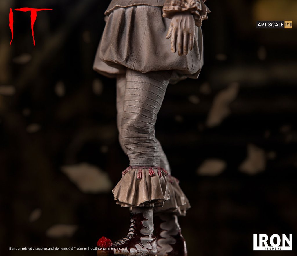 Iron Studios - 1:10 Art Scale Statue - It - Pennywise - Marvelous Toys