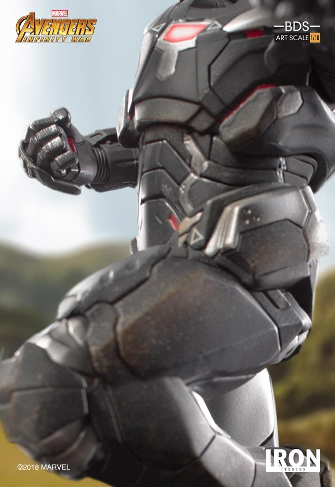 Iron Studios - 1:10 BDS Art Scale Statue - Avengers: Infinity War - War Machine - Marvelous Toys