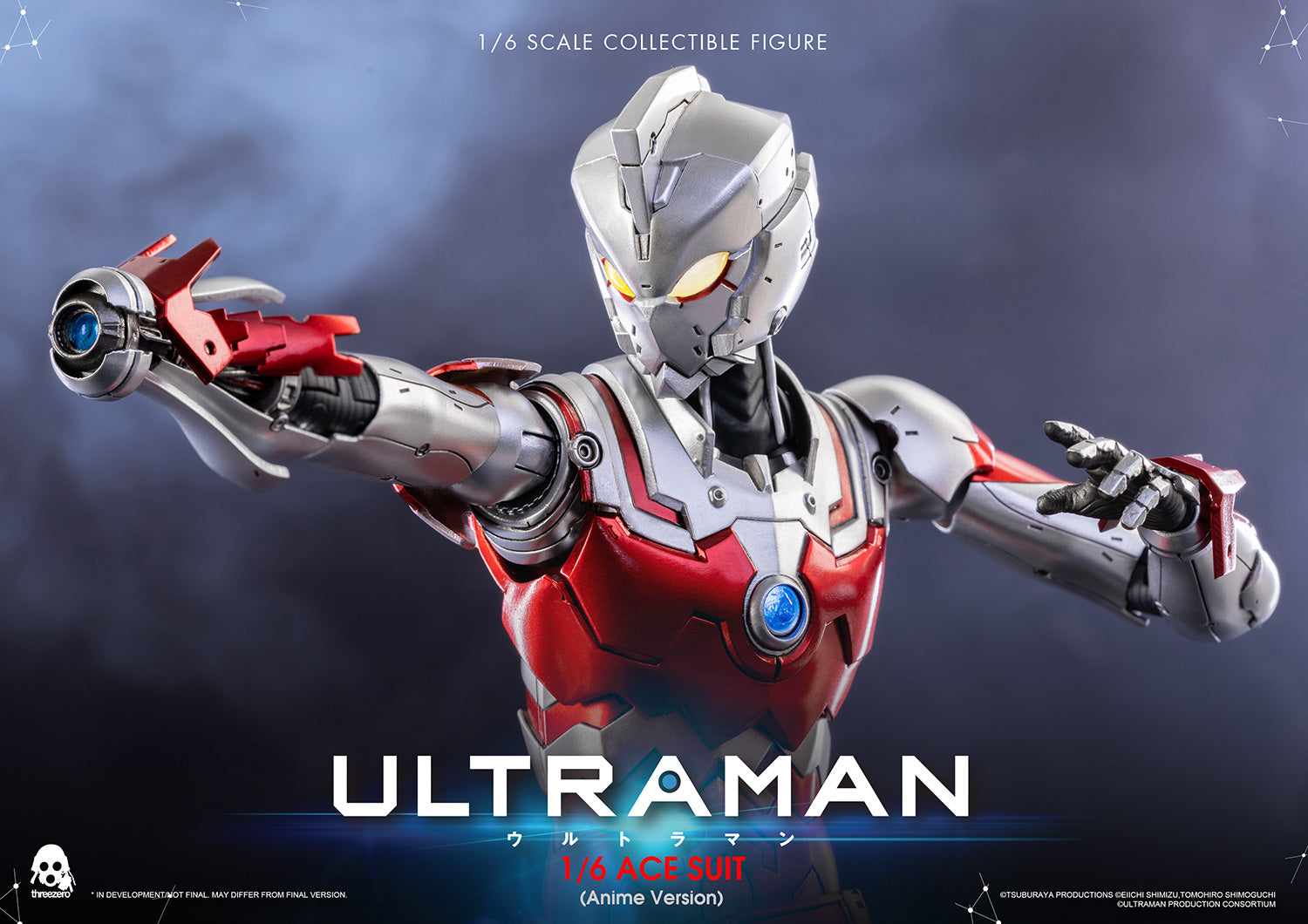 threezero - FigZero - Netflix's Ultraman - Ultraman Ace Suit (1/6 Scale) - Marvelous Toys
