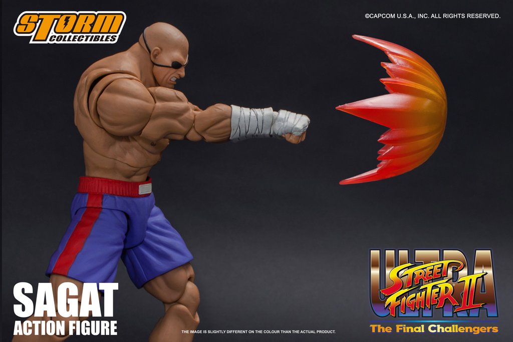 Storm Collectibles - Ultra Street Fighter II: The Final Challengers - Sagat (1/12 Scale) - Marvelous Toys