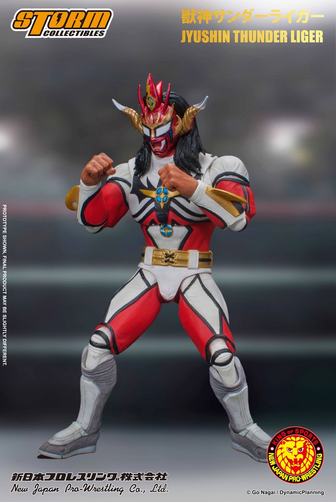 Storm Collectibles - New Japan Pro-Wrestling - Jyushin Thunder Liger 獣神サンダー・ライガー (1/12 Scale) - Marvelous Toys