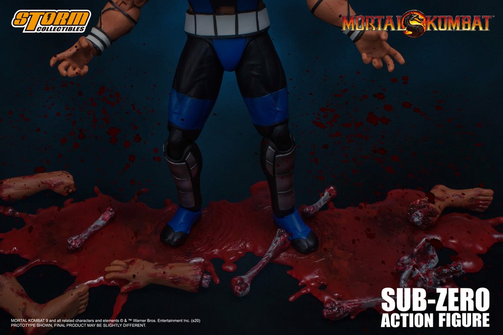 Storm Collectibles - Mortal Kombat 3 VS Series - Sub-Zero (Unmasked) - Marvelous Toys