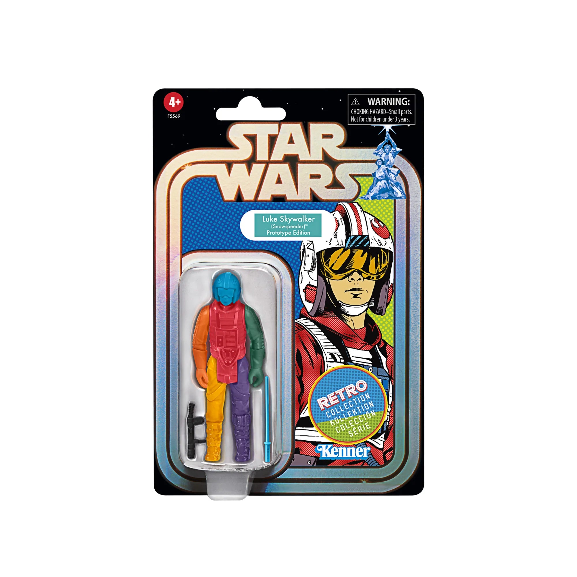 Hasbro - Star Wars Retro Collection - 3.75&quot; Figure - Luke Skywalker (Snowspeeder) Prototype Edition (Carton of 8) - Marvelous Toys