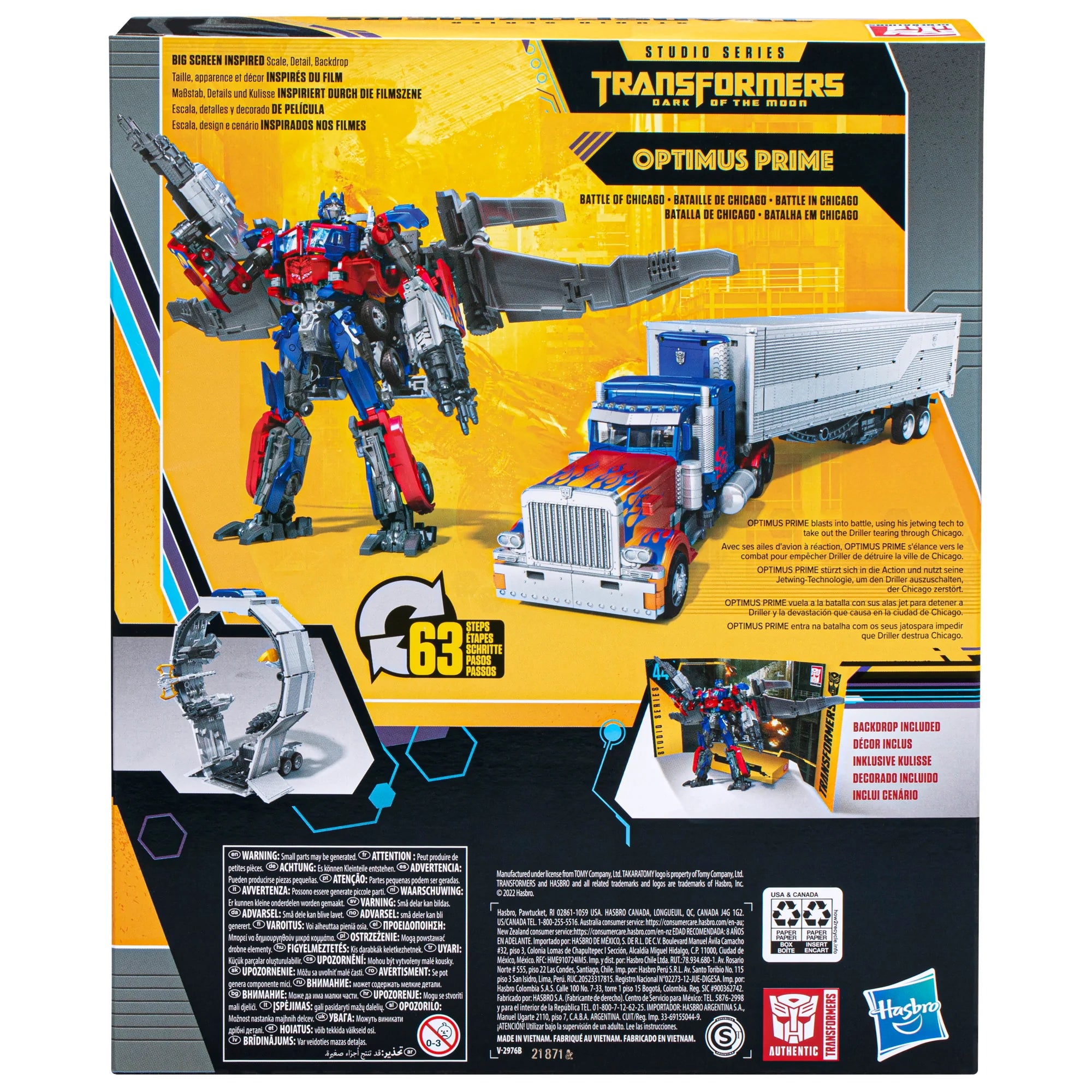 Hasbro - Transformers Generations Studio Series - Leader - Buzzworthy Bumblebee: Optimus Prime (Reissue) - Marvelous Toys