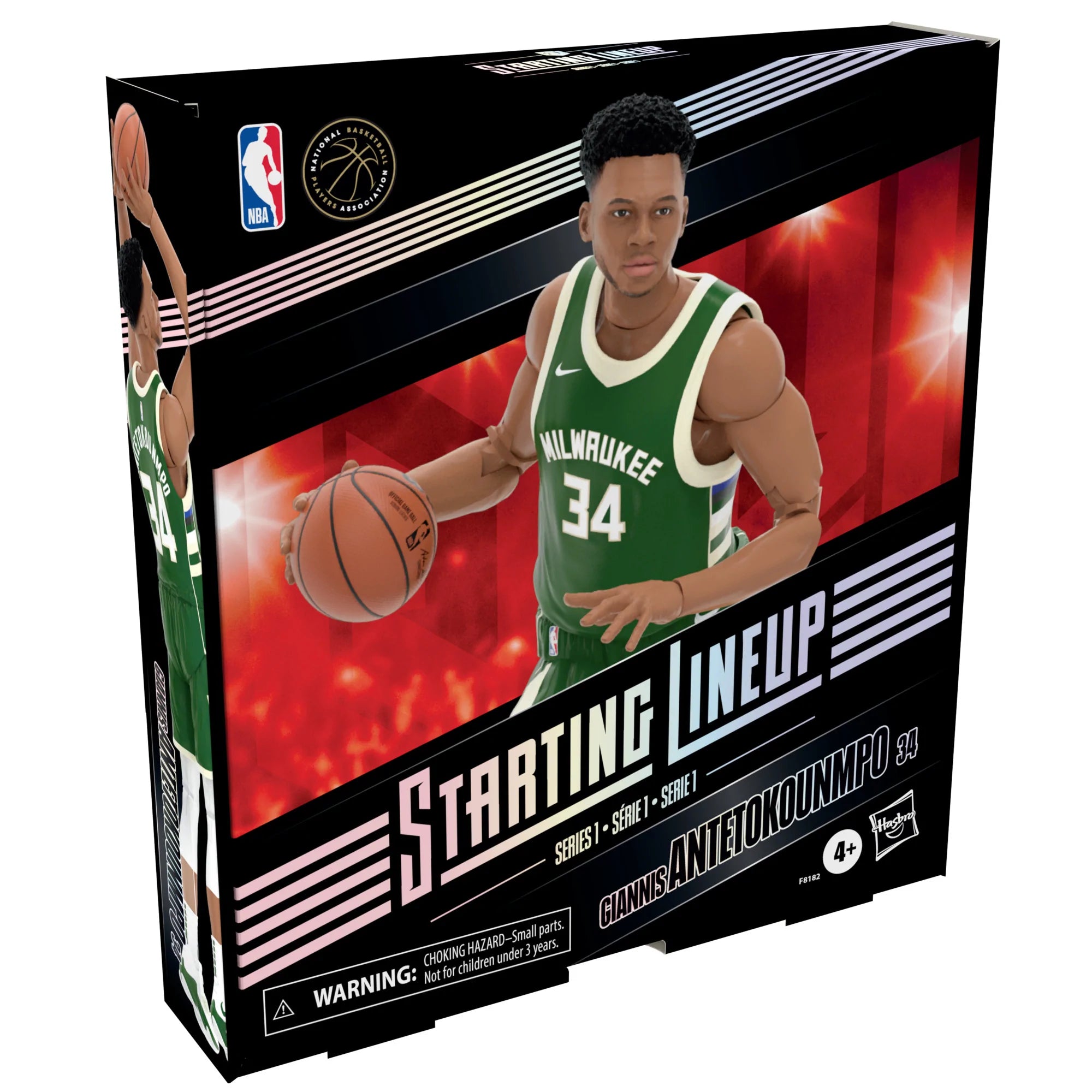 Hasbro - Starting Lineup Series 1 - NBA - Giannis Antetokounmpo - Marvelous Toys
