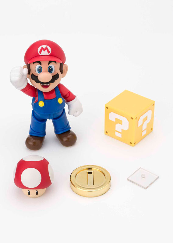 S.H.Figuarts - Super Mario Brothers - Mario (New Package Ver.) - Marvelous Toys