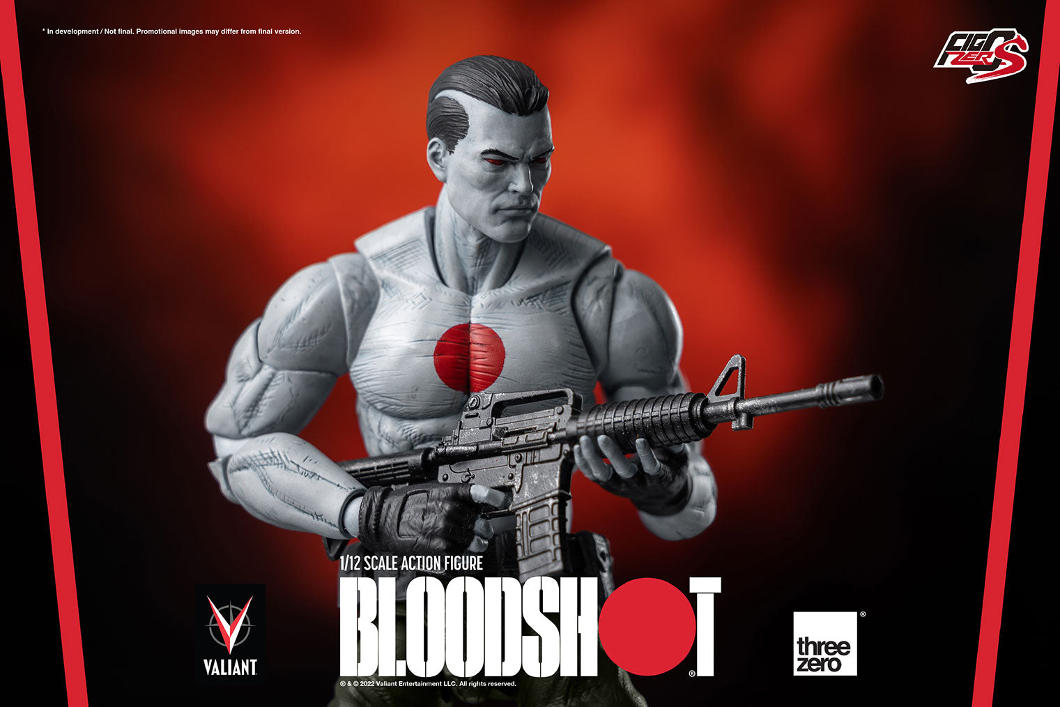 threezero - FigZero S - Valiant - Bloodshot (1/12 Scale) - Marvelous Toys
