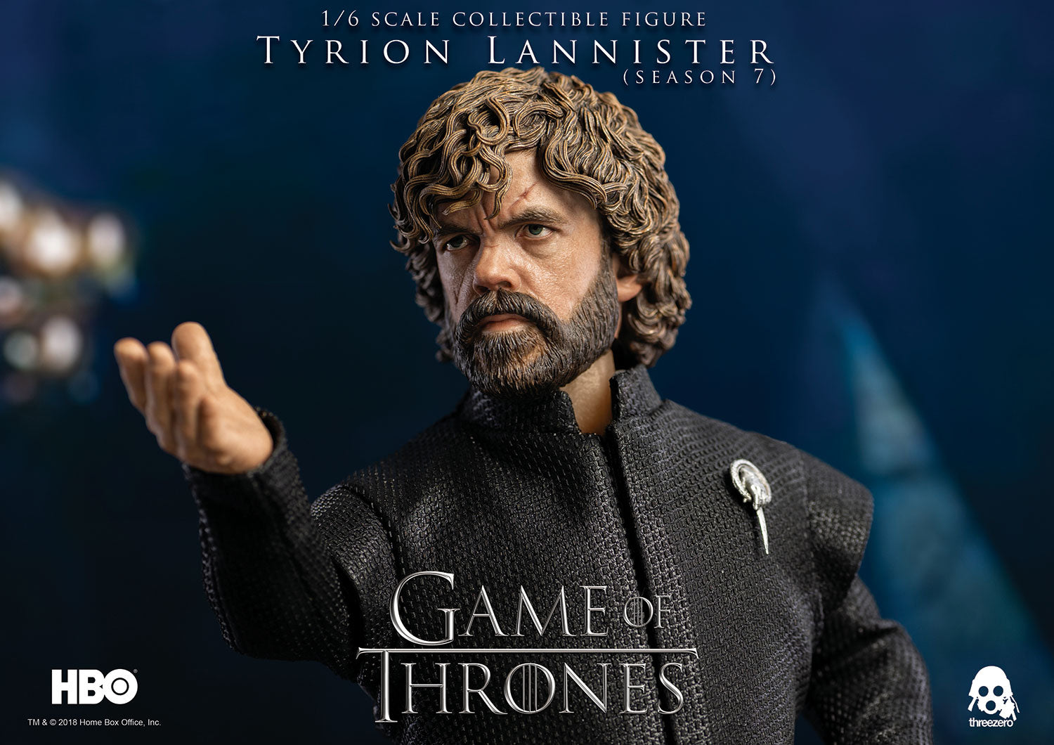 ThreeZero - Game of Thrones - Tyrion Lannister (Season 7)(Deluxe)(1/6 Scale) - Marvelous Toys