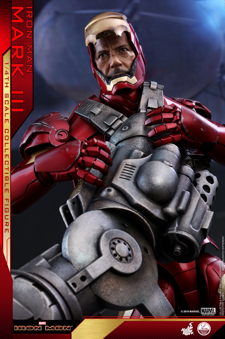 Hot Toys - QS011 - Iron Man Mark III (1/4 Scale) - Marvelous Toys
