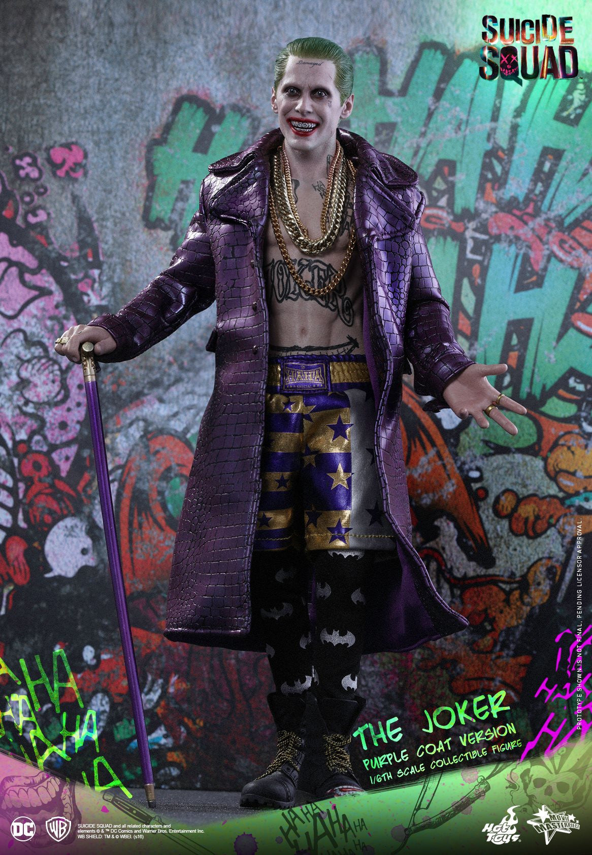 Hot Toys - MMS382 - Suicide Squad - The Joker (Purple Coat Version) (Normal Edition) - Marvelous Toys