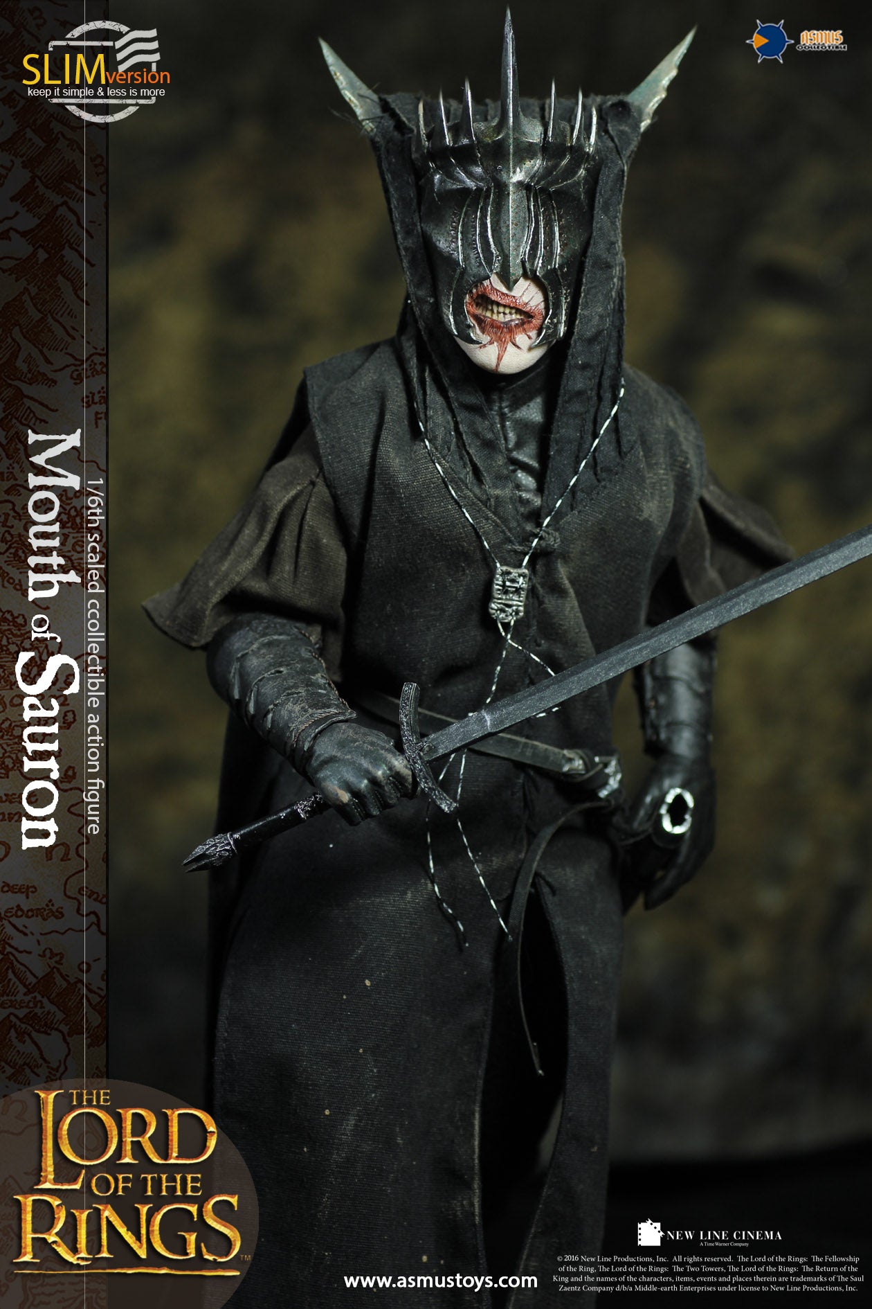 Asmus Toys - Heroes of Middle-Earth - The Lord of the Rings - Mouth of Sauron (1/6 Scale) - Marvelous Toys