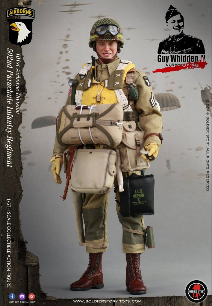 Soldier Story - WWII 101st Airborne Division - Guy Whidden, II (1/6 Scale) - Marvelous Toys