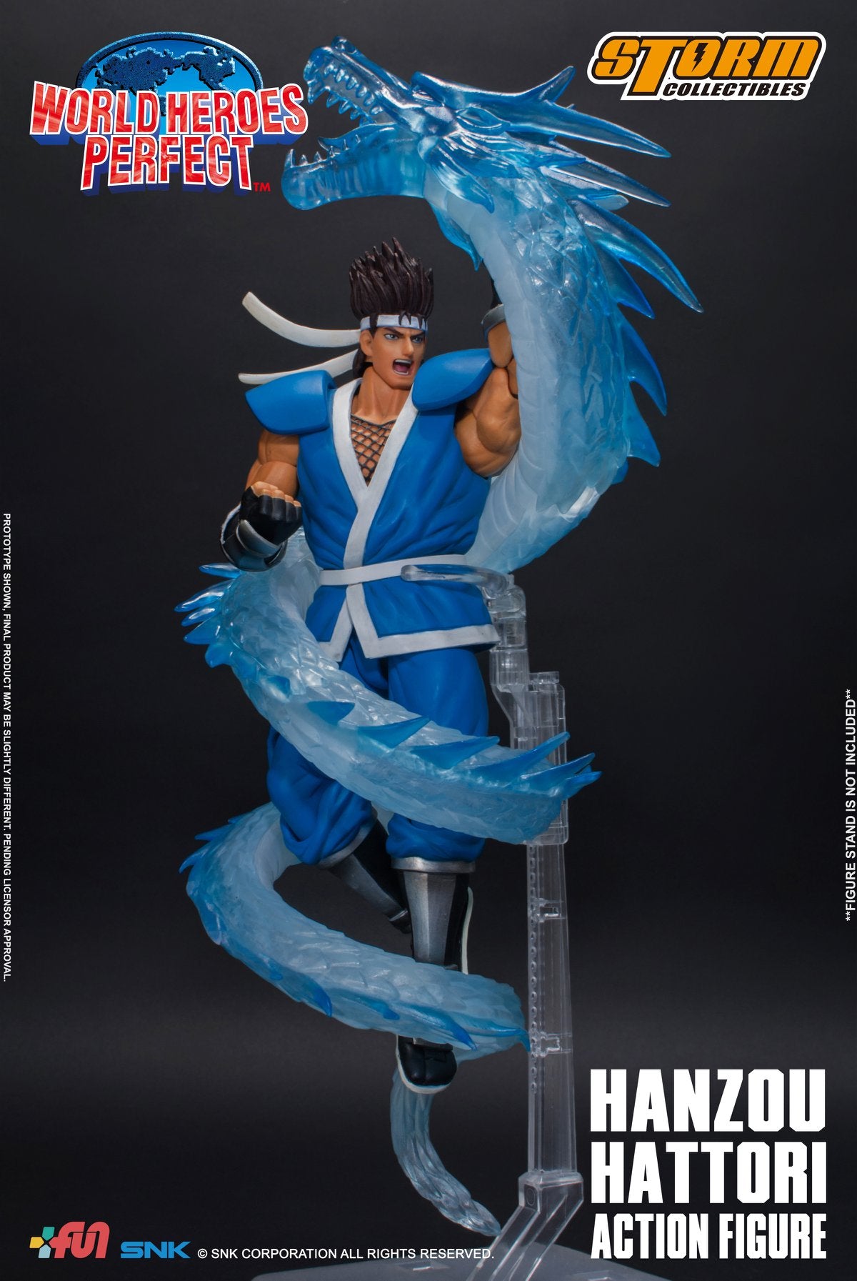 Storm Collectibles - World Heroes Perfect - Hanzou Hattori (1/12 Scale) - Marvelous Toys