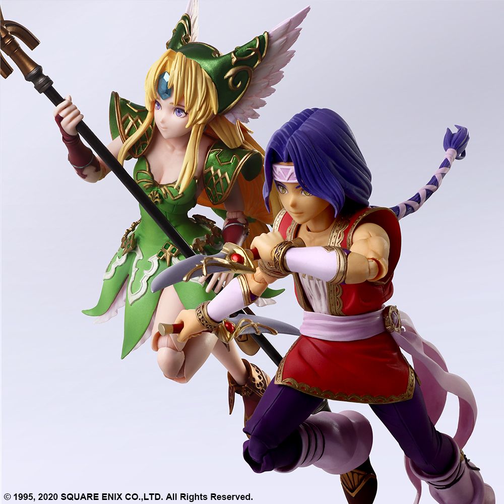 Square Enix - Bring Arts - Trials of Mana - Hawkeye & Riesz - Marvelous Toys