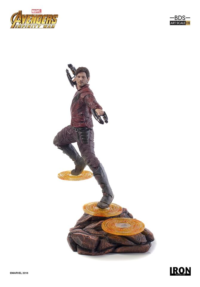 (IN STOCK) Iron Studios - 1:10 BDS Art Scale Statue - Avengers: Infinity War - Star-Lord (Peter Quill) - Marvelous Toys
