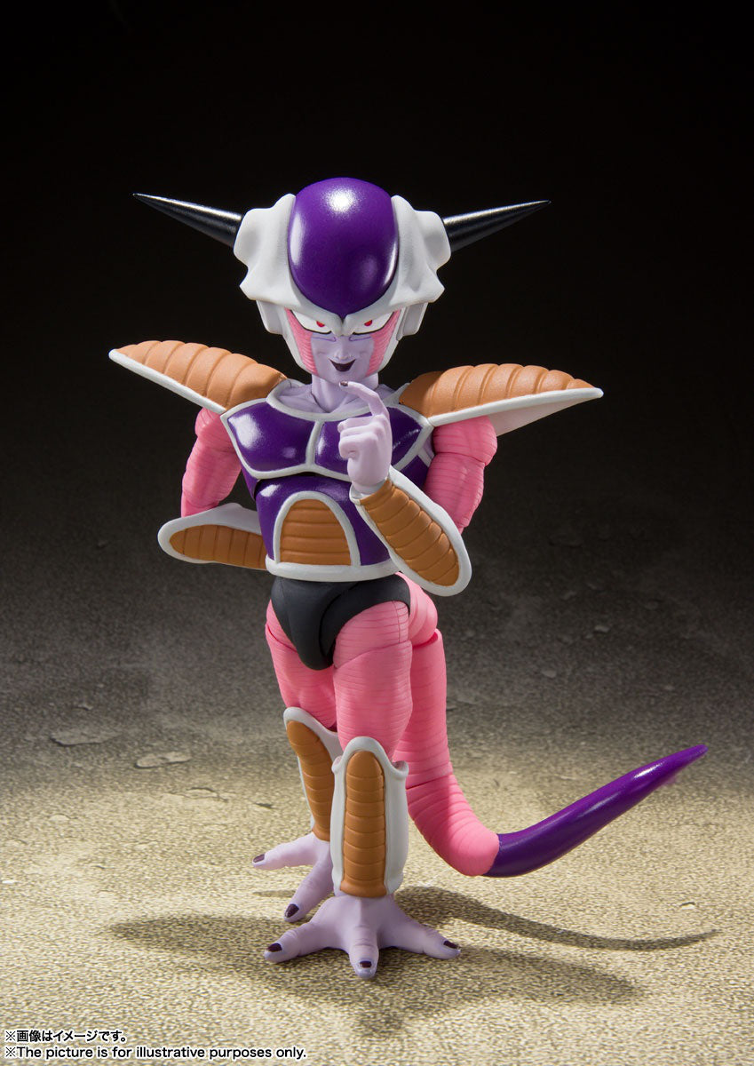 Bandai - S.H.Figuarts - Dragon Ball Z - Frieza First Form & Frieza's Hover Pod (Reissue) - Marvelous Toys