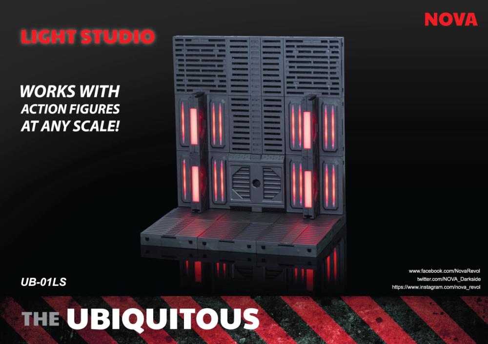 Nova - The Ubiquitous - UB-01LS Light Studio Diorama Set - Marvelous Toys