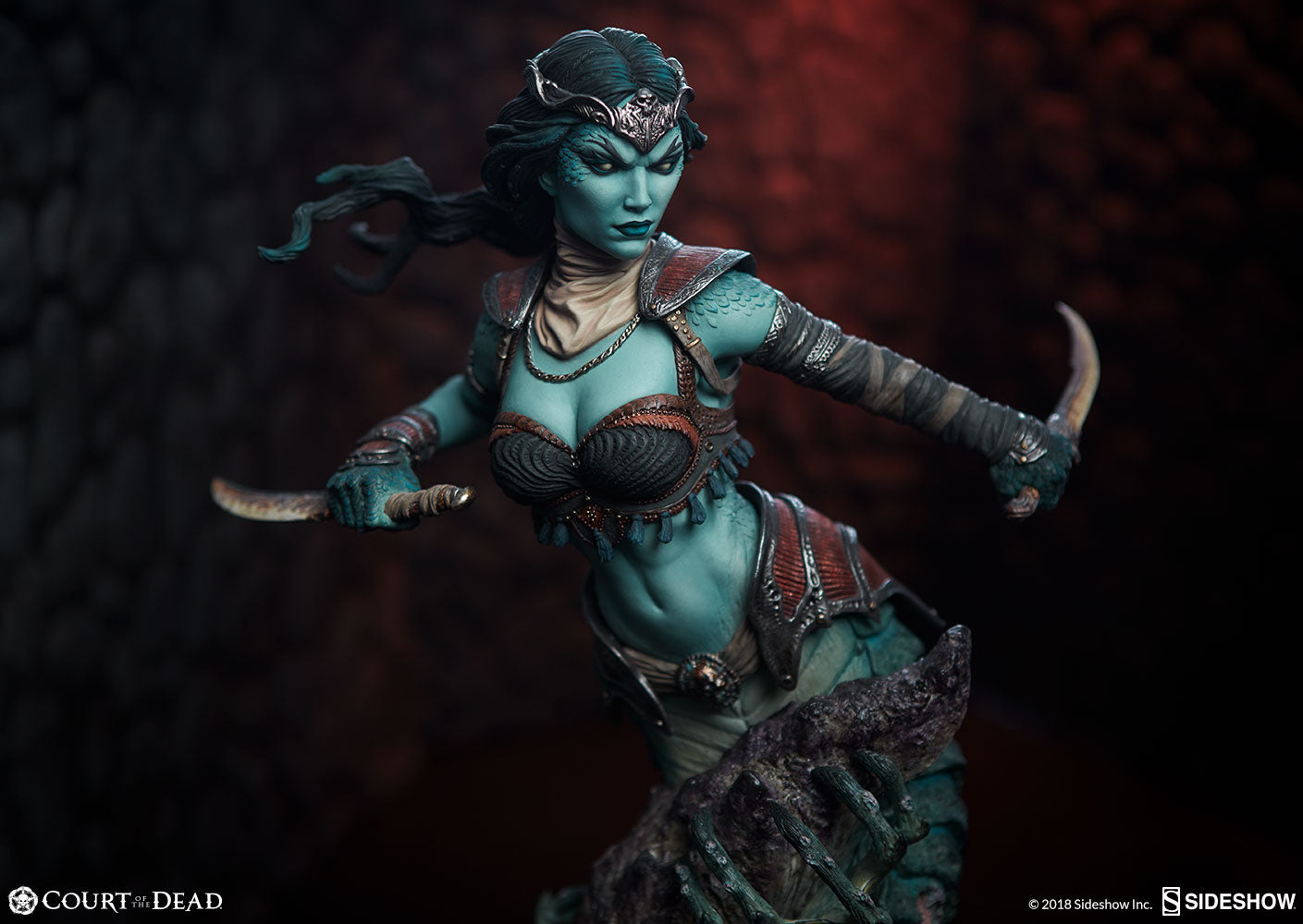 Sideshow Collectibles - Premium Format Figure - Court of the Dead - Gallevarbe: Eyes of the Queen - Marvelous Toys