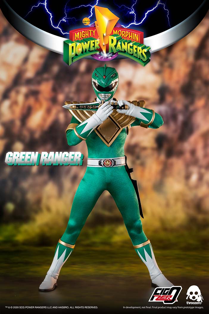 Threezero - Mighty Morphin Power Rangers - Green Ranger (1/6 Scale) - Marvelous Toys
