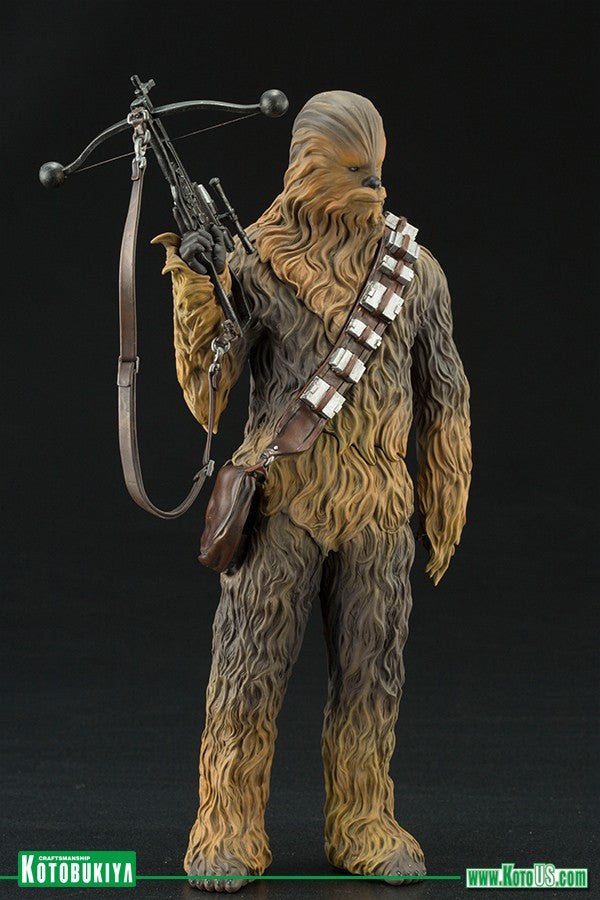 Kotobukiya - ARTFX+ - Star Wars: The Force Awakens - Han Solo & Chewbacca 2-Pack (1/10 Scale) - Marvelous Toys