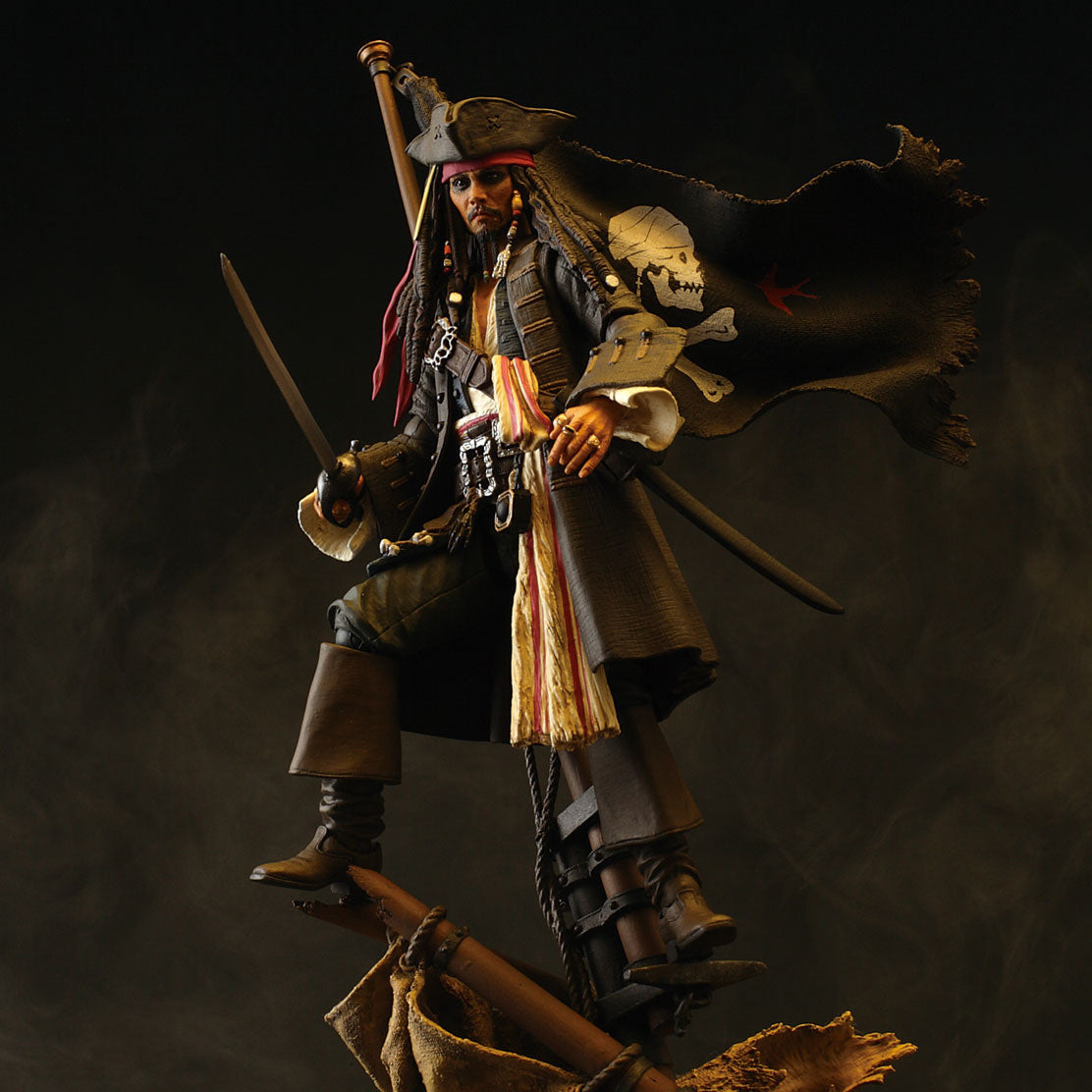 Kaiyodo - Revoltech - NR006 - Pirates of the Caribbean - Jack Sparrow - Marvelous Toys