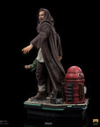 Iron Studios - Deluxe Art Scale 1:10 - Star Wars: Obi-Wan Kenobi - Obi-Wan Kenobi and Young Leia - Marvelous Toys