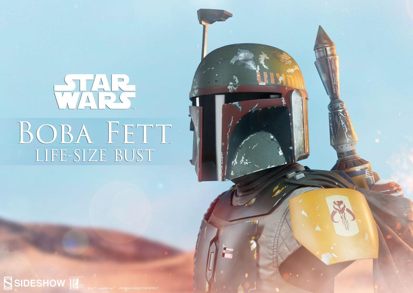 Sideshow Collectibles - Life-Size Bust - Star Wars - Boba Fett - Marvelous Toys