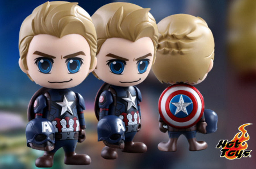 Hot Toys - COSB259 - Captain America: Civil War - Steve Rogers Cosbaby (S) Bobble-Head - Marvelous Toys