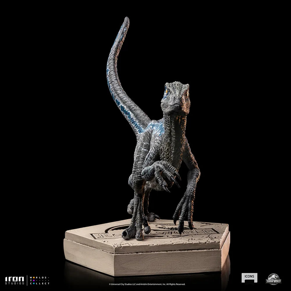 Iron Studios - Icons - Jurassic World - Velociraptor Blue - Marvelous Toys