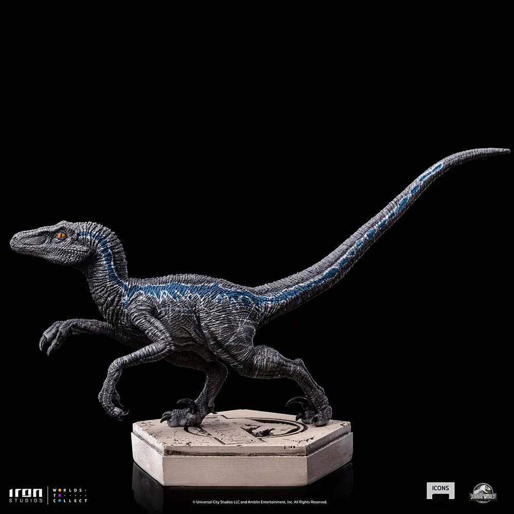 Iron Studios - Icons - Jurassic World - Velociraptor Blue - Marvelous Toys