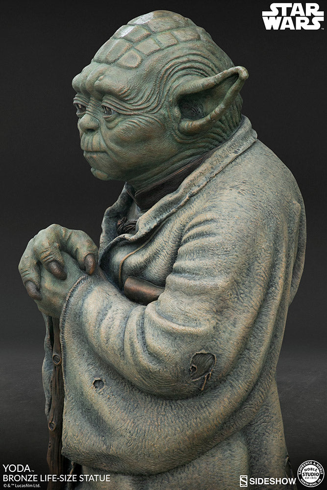 Sideshow Collectibles - Life-Size Bronze Statue - Star Wars - Yoda - Marvelous Toys