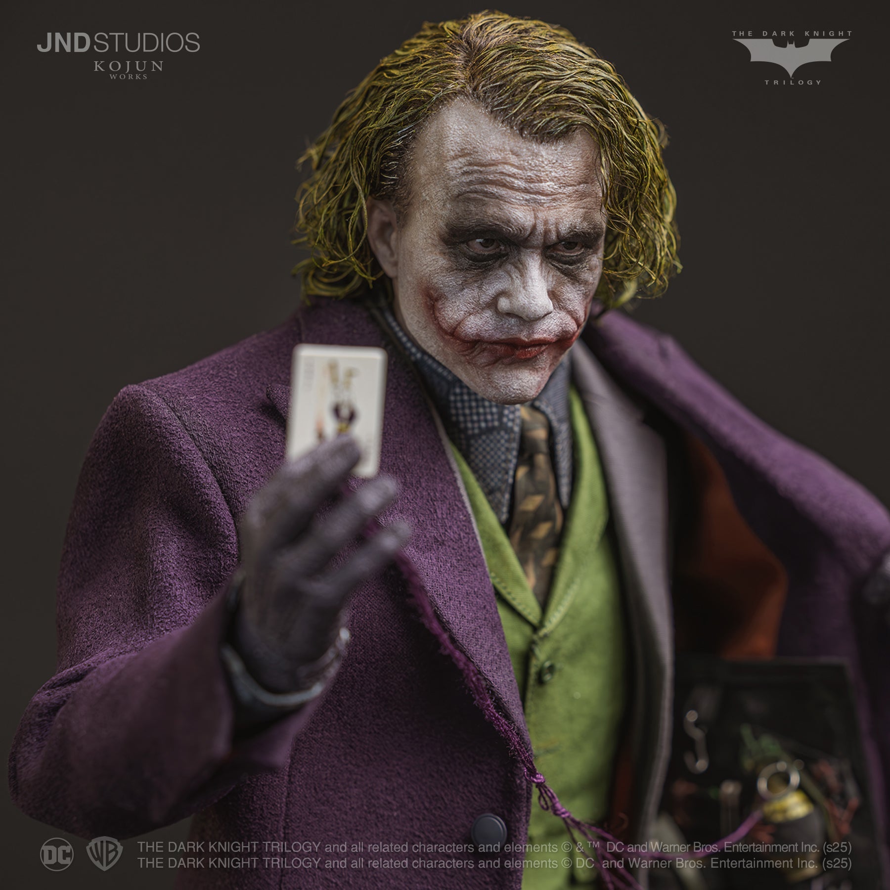 JND Studios - Kojun Works - KJW001A - The Dark Knight Trilogy - The Joker (Type-B) (1/6 Scale) - Marvelous Toys